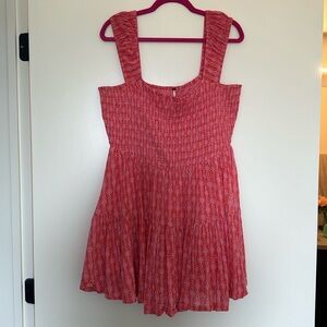 Free People Annie Mini dress pink